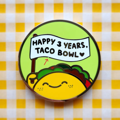 3-YEAR ANNIVERSARY COIN