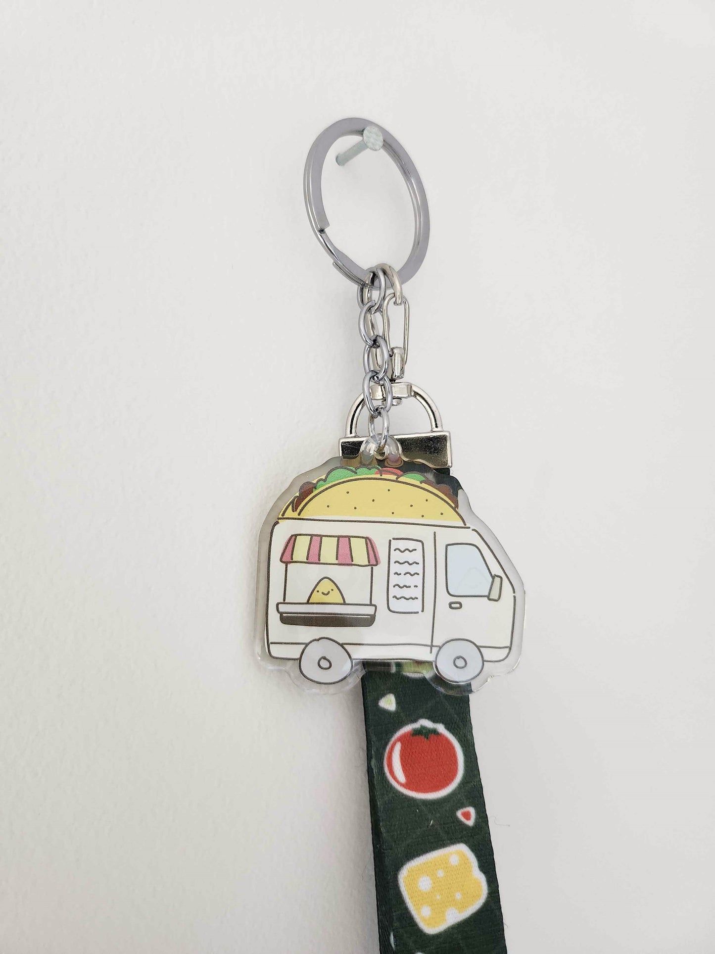 TACO TRUCK KEYCHAIN & LANYARD