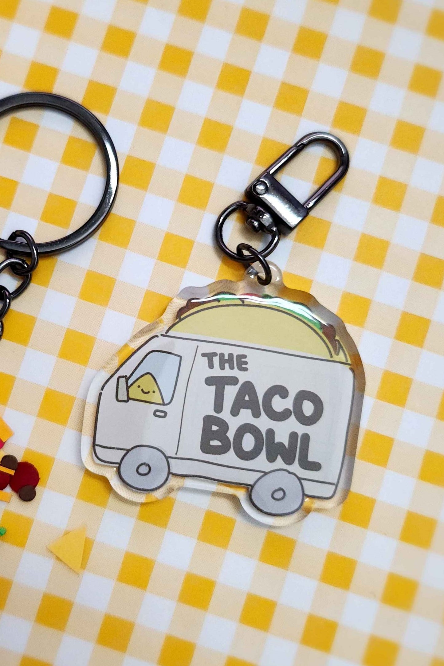 TACO TRUCK KEYCHAIN