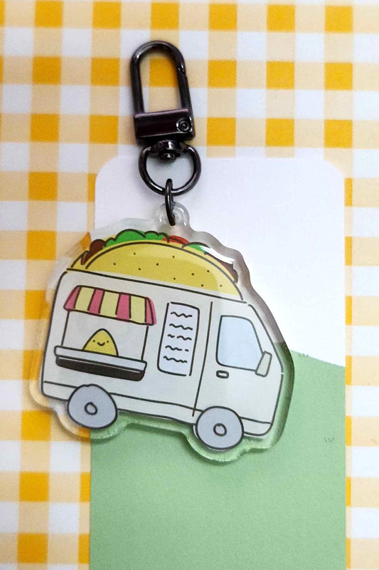 TACO TRUCK KEYCHAIN