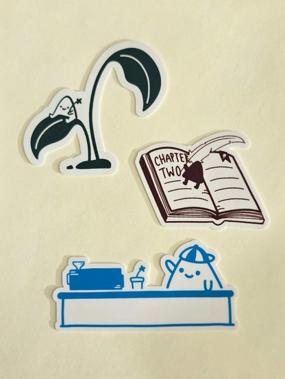 CHIPPY HOBBY VINYL STICKERS