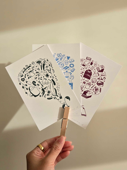 CHIPPY HOBBY POSTCARDS