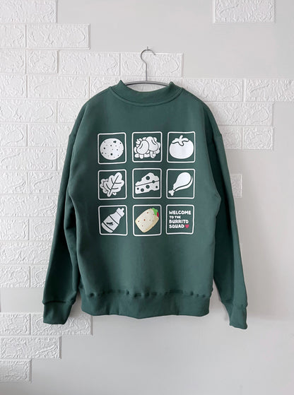 BURRITO SQUAD SWEATSHIRT - JALAPENO