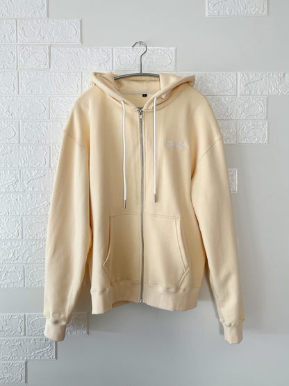 BURRITO SQUAD ZIP-UP - CREAM
