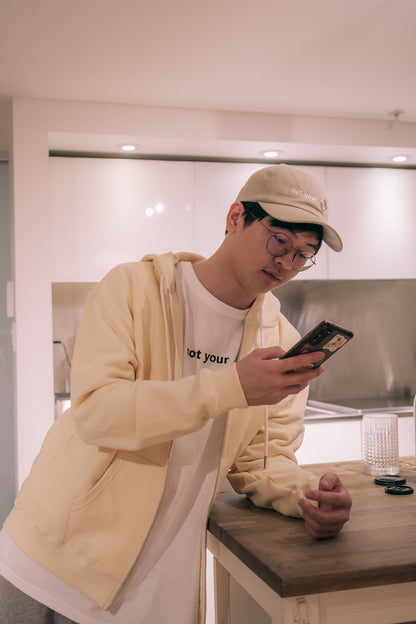 BURRITO SQUAD ZIP-UP - CREAM