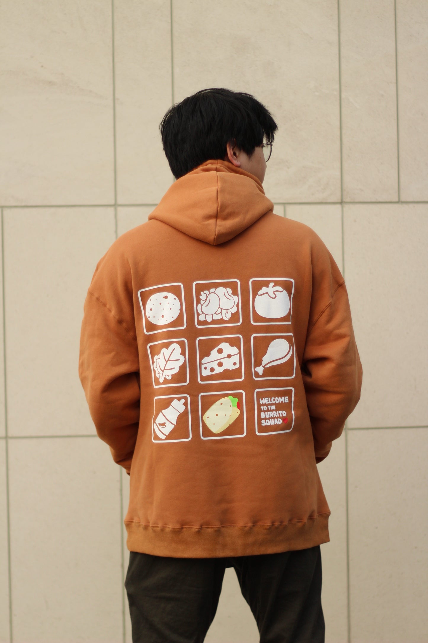 BURRITO SQUAD HOODIE - DULCE DE LECHE