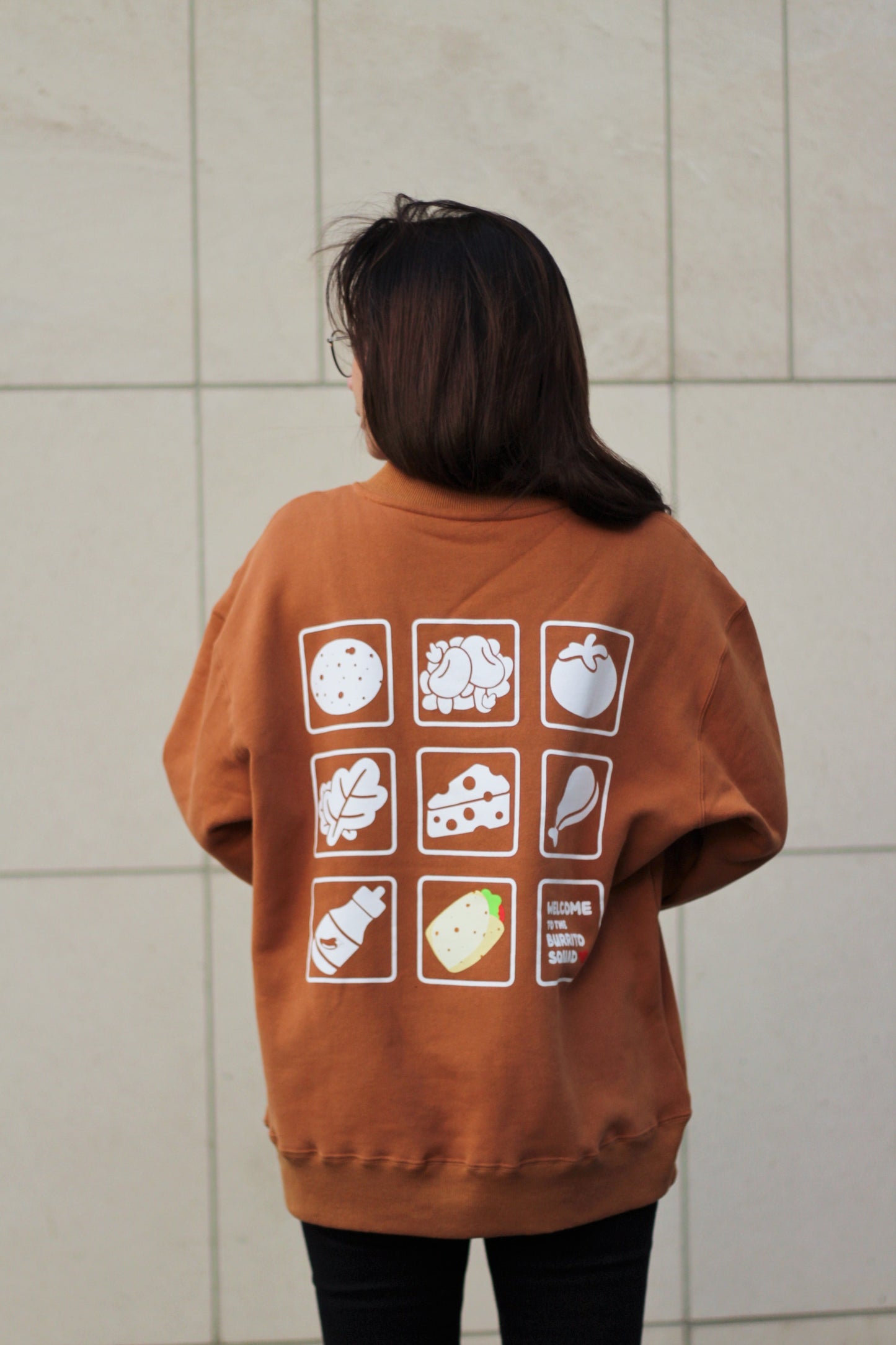 BURRITO SQUAD SWEATSHIRT - DULCE DE LECHE