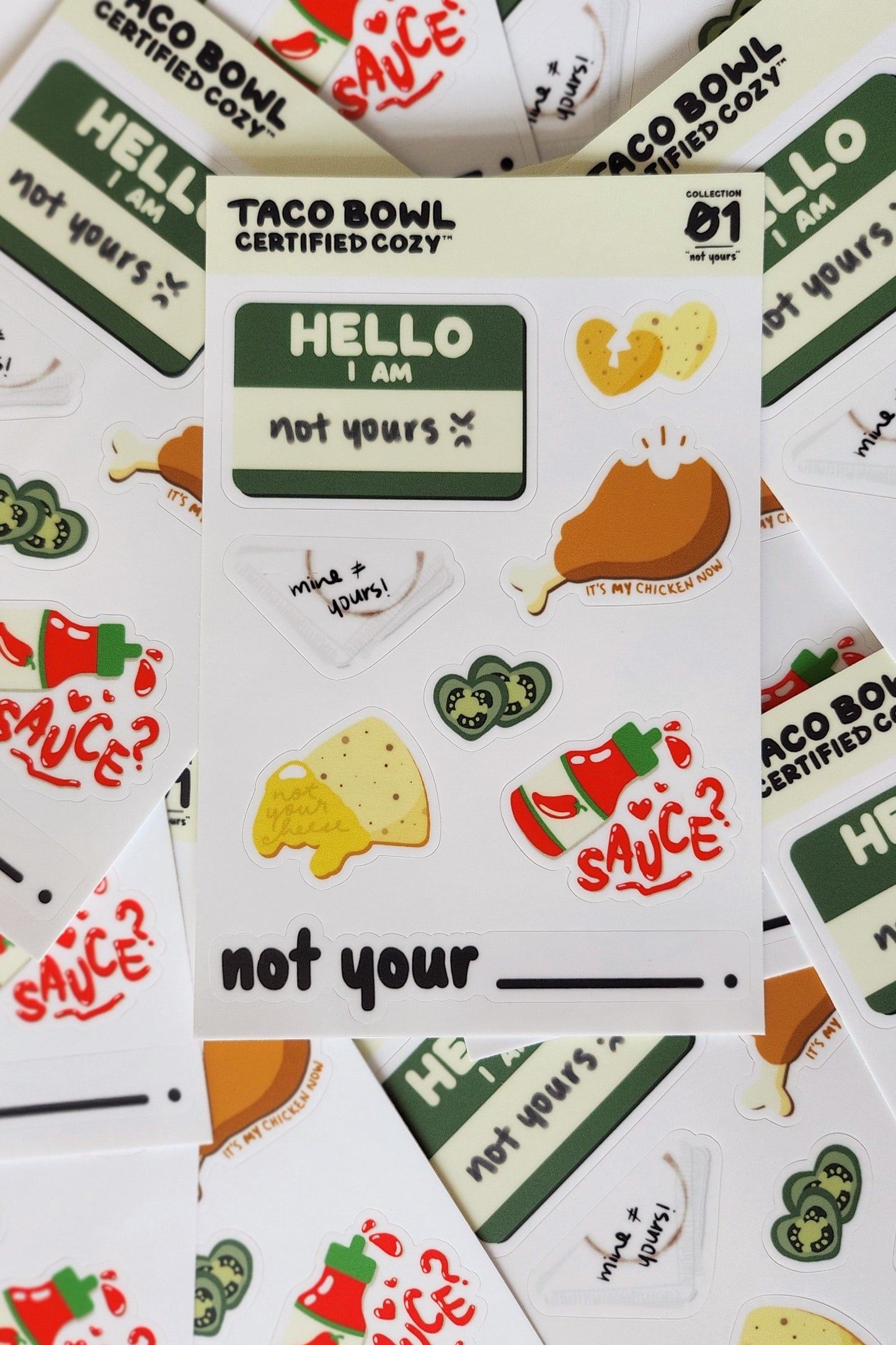 NOT YOUR STICKER SHEET